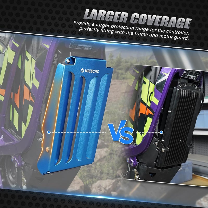 NICECNC Blue Controller Protective Cover Compatible with Surron Light bee X/S/ L1E Compatible with Segway X160 X260 See Fitment - Image 3